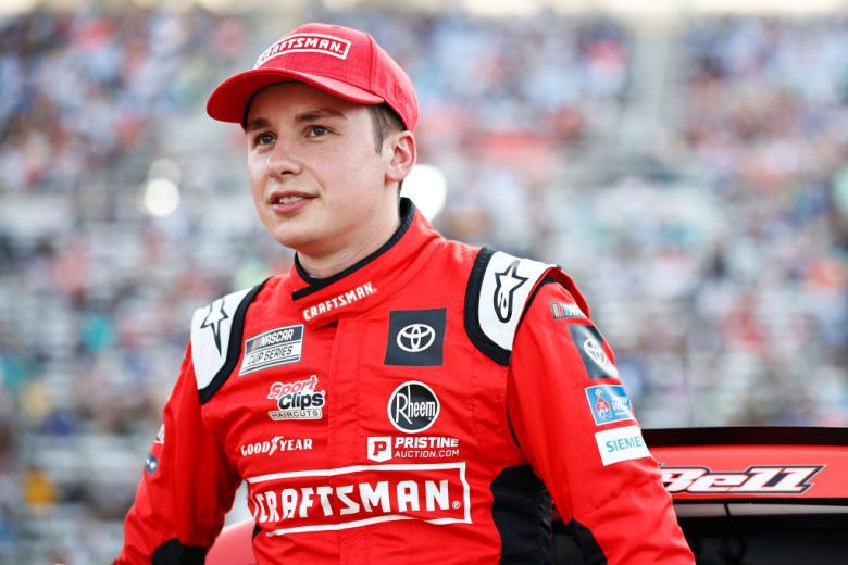 FORT WORTH, TEXAS - JUNE 13: Christopher Bell, driver of the #20 Craftsman Toyota, the NASCAR All-Star Race at Texas Motor Speedway on June 13, 2021 in Fort Worth, Texas. (Photo by Jared C. Tilton/Getty Images) | Getty Images