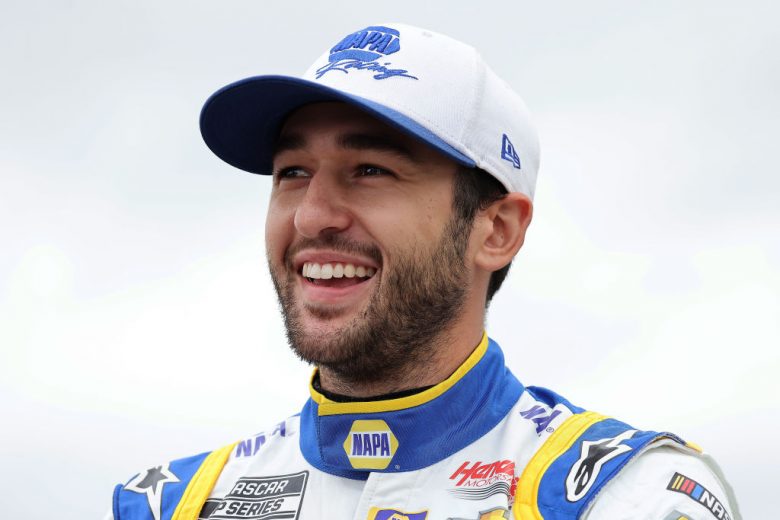 LOUDON, NEW HAMPSHIRE - JULY 18: Chase Elliott, driver of the #9 NAPA Auto Parts Chevrolet, waits on the grid prior to the NASCAR Cup Series Foxwoods Resort Casino 301 at New Hampshire Motor Speedway on July 18, 2021 in Loudon, New Hampshire. (Photo by James Gilbert/Getty Images) | Getty Images