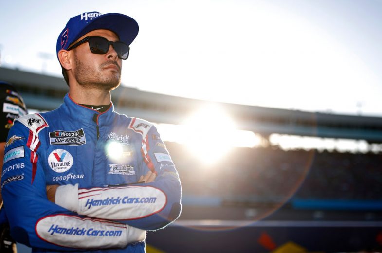 AVONDALE, ARIZONA - NOVEMBER 06: Kyle Larson, driver of the #5 HendrickCars.com Chevrolet, looks on from the grid during qualifying for the NASCAR Cup Series Championship at Phoenix Raceway on November 06, 2021 in Avondale, Arizona. (Photo by Jared C. Tilton/Getty Images) | Getty Images