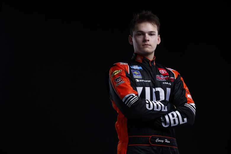 CONCORD, NORTH CAROLINA - JANUARY 18: NASCAR driver Corey Heim poses for a photo during NASCAR Production Days at Clutch Studios on January 18, 2022 in Concord, North Carolina. (Photo by Jared C. Tilton/Getty Images) | Getty Images