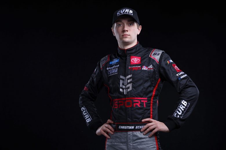 CONCORD, NORTH CAROLINA - JANUARY 18: NASCAR driver Christian Eckes poses for a photo during NASCAR Production Days at Clutch Studios on January 18, 2022 in Concord, North Carolina. (Photo by Jared C. Tilton/Getty Images) | Getty Images