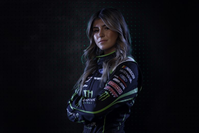 CONCORD, NORTH CAROLINA - JANUARY 18: NASCAR driver Hailie Deegan poses for a photo during the NASCAR Production Days at Clutch Studios on January 18, 2022 in Concord, North Carolina. (Photo by Jared C. Tilton/Getty Images) | Getty Images