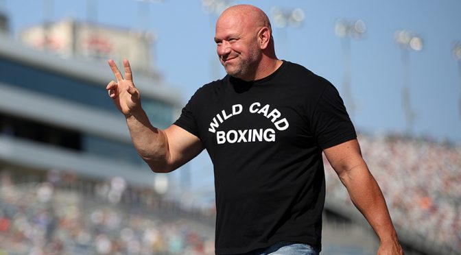 Featured Image for Trackhouse Racing partners with UFC president Dana White