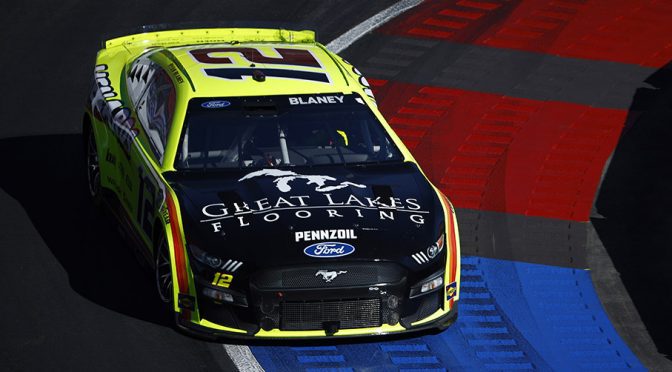 After practice, Ryan Blaney praises adjustability of Next Gen car