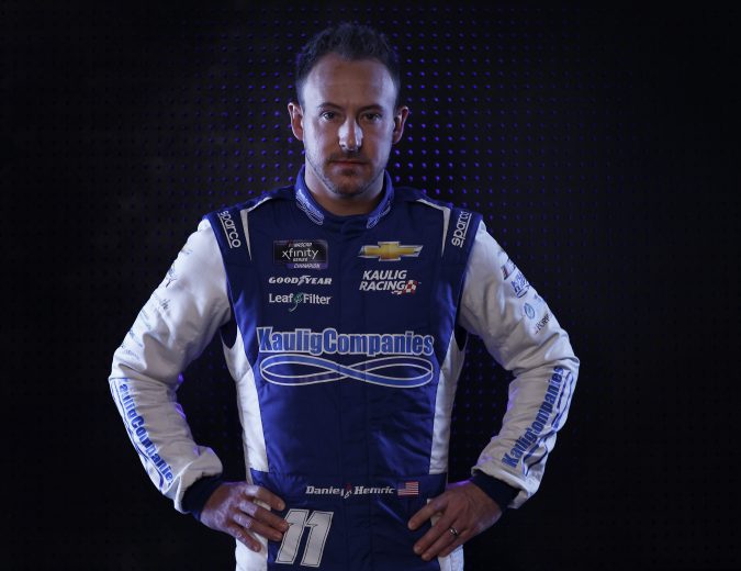 CONCORD, NORTH CAROLINA - JANUARY 18: NASCAR driver Daniel Hemric poses for a photo during the NASCAR Production Days at Clutch Studios on January 18, 2022 in Concord, North Carolina. (Photo by Jared C. Tilton/Getty Images) | Getty Images