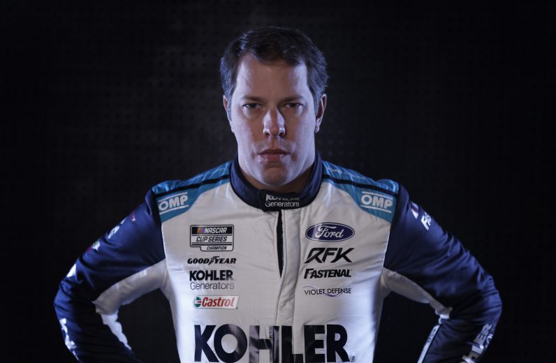 CONCORD, NORTH CAROLINA - JANUARY 18: NASCAR driver Brad Keselowski poses for a photo during the NASCAR Production Days at Clutch Studios on January 18, 2022 in Concord, North Carolina. (Photo by Jared C. Tilton/Getty Images) | Getty Images