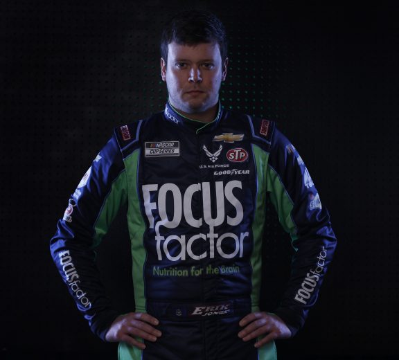 CONCORD, NORTH CAROLINA - JANUARY 19: NASCAR driver Erik Jones poses for a photo during NASCAR Production Days at Clutch Studios on January 19, 2022 in Concord, North Carolina. (Photo by Jared C. Tilton/Getty Images) | Getty Images