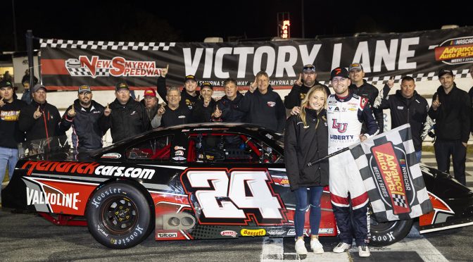 Featured Image for NASCAR Cup Series driver William Byron returns to Super Late Model Victory Lane