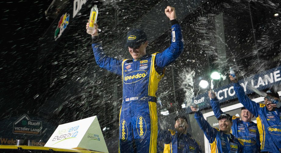 Zane Smith wins Daytona Truck race after big crash, overtime NASCAR