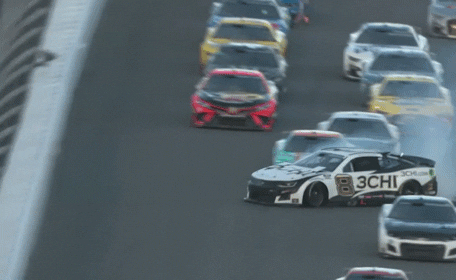 That’ll end the day for Tyler Reddick.