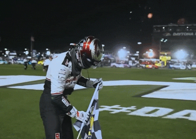 Austin Cindric has planted his flag. Well, he tried.