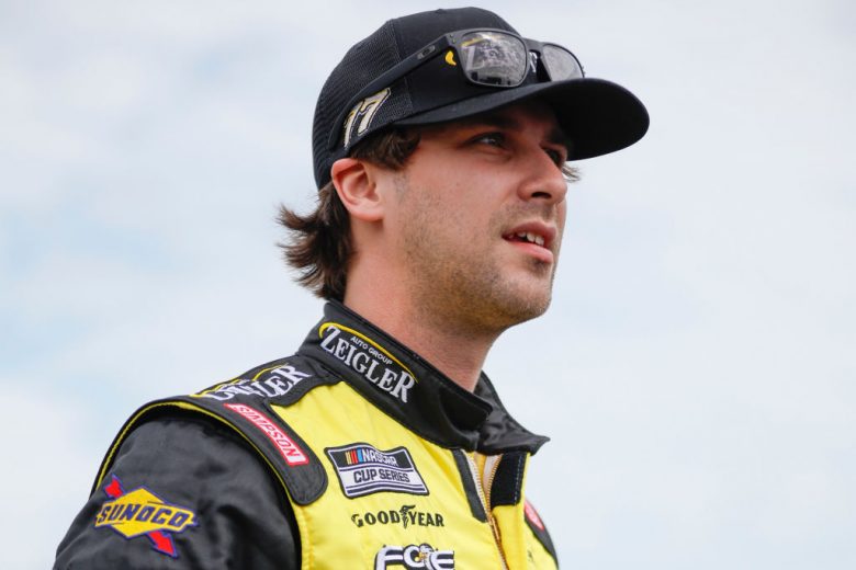 DAYTONA BEACH, FLORIDA - FEBRUARY 19: Josh Bilicki, driver of the #36 Zeigler/Elliott's Custom Trailers Chevrolet, looks on during qualifying for the NASCAR Xfinity Series Beef. It's What's For Dinner. 300 at Daytona International Speedway on February 19, 2022 in Daytona Beach, Florida. (Photo by Chris Graythen/Getty Images) | Getty Images