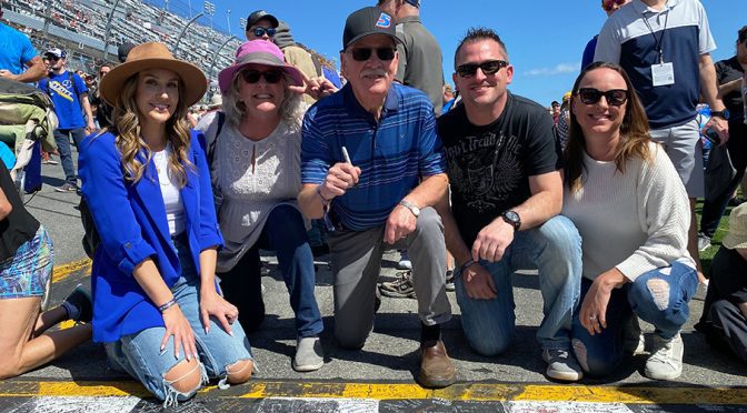 Featured image for ‘You get to keep going’: NASCAR fan Chip Swanson doesn’t let Parkinson’s slow his Daytona 500 experience