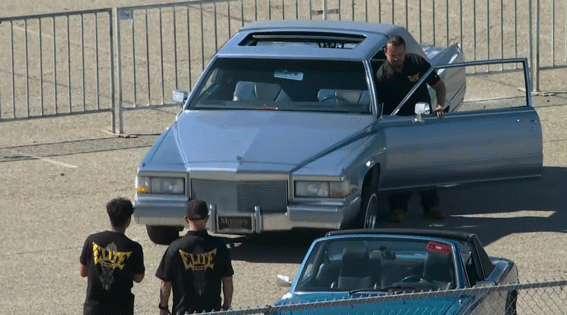 The backstretch bumps have the cars looking a bit like this today.