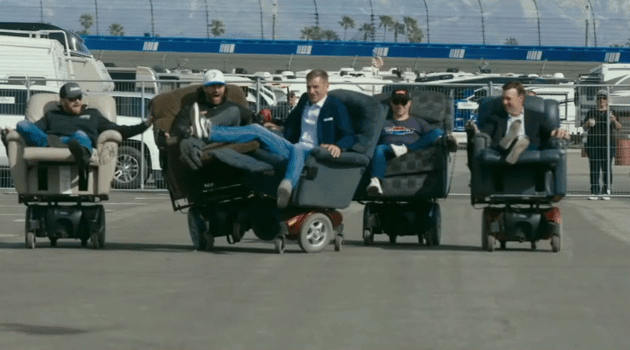 A downright dirty move from Corey LaJoie in the NASCAR on FOX pre-race segment. Bowyer never stood a chance.
