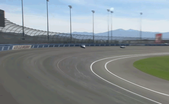 Another spin off Turn 2. We’re in “calamity corner” territory.
