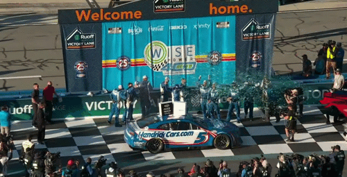 Apparently, the style of car doesn’t matter. Kyle Larson is still the one to beat right now.