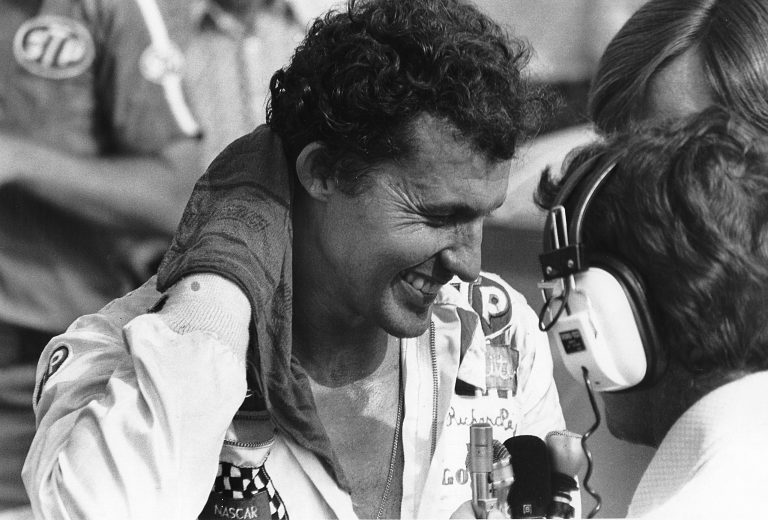 UNKNOWN — 1974: Richard Petty took home 10 wins in the 30-race NASCAR Cup season and finished a total of 23 events in the top 10 as well as taking seven pole positions. Petty earned his fifth NASCAR Cup championship. (Photo by ISC Images & Archives via Getty Images)