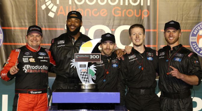 Featured Image for Bobby Dotter’s refusal to giving up leads to success in 626th NASCAR start as owner