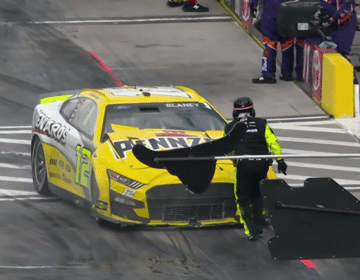 Another good run goes south for Ryan Blaney.
