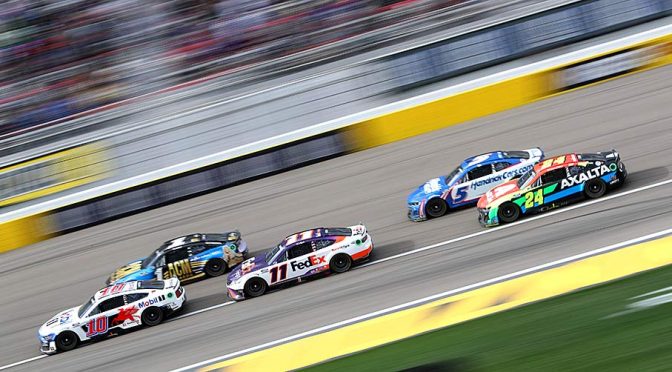 Featured image for Cup Series parity aplenty with top-10 variety; Aric Almirola stays steady