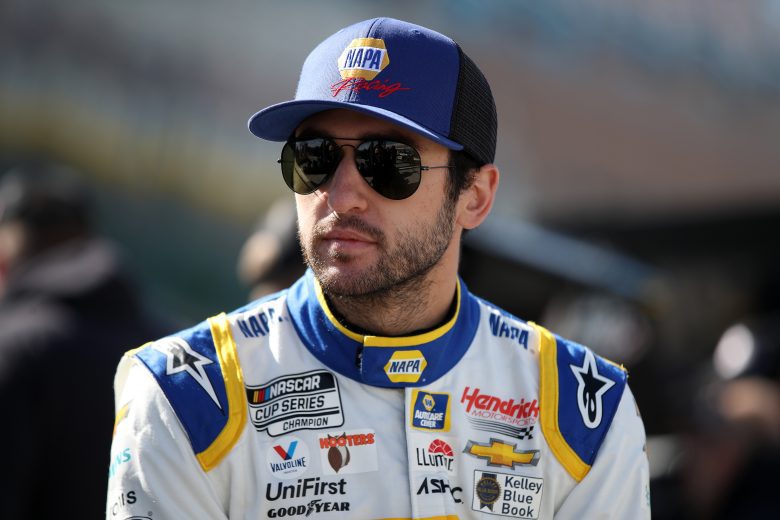 LAS VEGAS, NEVADA - MARCH 05: Chase Elliott, driver of the #9 NAPA Auto Parts Chevrolet, waits on the grid during practice for NASCAR Cup Series Pennzoil 400 at Las Vegas Motor Speedway on March 05, 2022 in Las Vegas, Nevada. (Photo by Meg Oliphant/Getty Images) | Getty Images