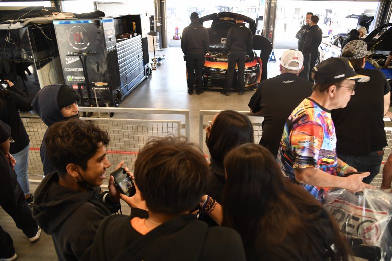 AVONDALE, ARIZONA - MARCH 13: Career immersion with Boys & Girls Clubs of the Valley. Photos of kids walking through infield, interacting with crew members and other industry representatives.during at Phoenix Raceway on March 13, 2022 in Avondale, Arizona. (Photo by Logan Riely/Getty Images) | Getty Images