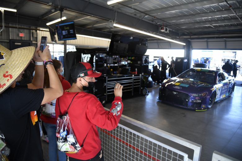 AVONDALE, ARIZONA - MARCH 13: Career immersion with Boys & Girls Clubs of the Valley. Photos of kids walking through infield, interacting with crew members and other industry representatives.during at Phoenix Raceway on March 13, 2022 in Avondale, Arizona. (Photo by Logan Riely/Getty Images) | Getty Images