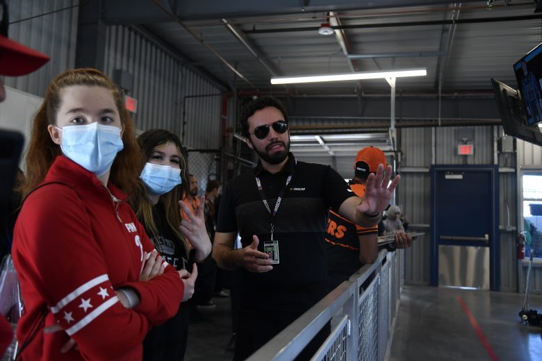 AVONDALE, ARIZONA - MARCH 13: Career immersion with Boys & Girls Clubs of the Valley. Photos of kids walking through infield, interacting with crew members and other industry representatives.during at Phoenix Raceway on March 13, 2022 in Avondale, Arizona. (Photo by Logan Riely/Getty Images) | Getty Images