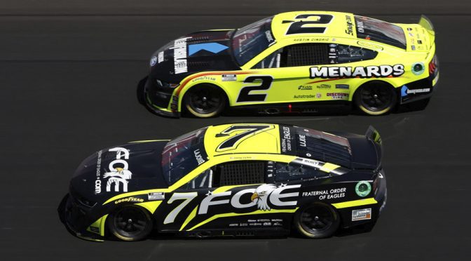 Corey LaJoie in good spirits after Atlanta: ‘Still have a lot of work to do, but today was a good day’