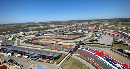 View of Circuit of The Americas race track