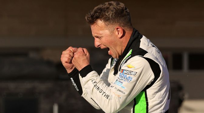 Featured image for AJ Allmendinger aces another road course, dominates Xfinity Series field at COTA