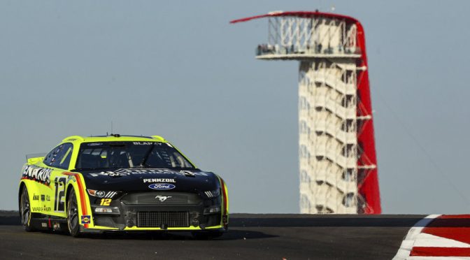 Featured Image for Ryan Blaney blitzes his way to the top spot in Busch Light Pole qualifying at COTA