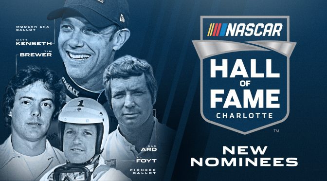 Featured Image for Four new names added to NASCAR Hall of Fame ballot for Class of 2023
