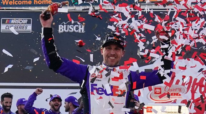 Hamlin, vets put on master class at Richmond, halt young drivers’ streak