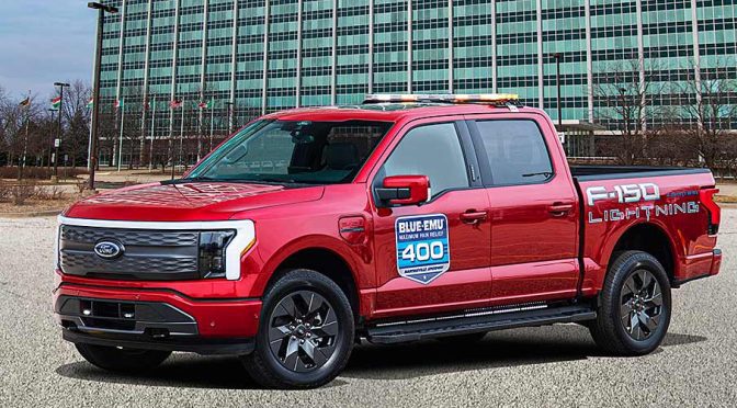 First electric truck set to pace NASCAR race at Martinsville