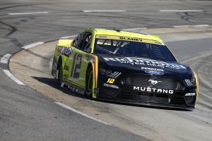 MARTINSVILLE, VIRGINIA - OCTOBER 31: Ryan Blaney, driver of the #12 Menards/Richmond Ford, drives during the NASCAR Cup Series Xfinity 500 at Martinsville Speedway on October 31, 2021 in Martinsville, Virginia. (Photo by Brian Lawdermilk/Getty Images) | Getty Images