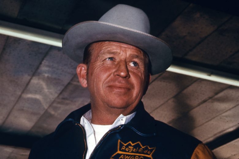 UNKNOWN:  Cotton OwensÕ NASCAR Cup career as a driver spanned the years 1950 through 1964, and he scored nine wins in his 160 starts. As a car owner from 1950 through 1973, his machines started 405 races and visited victory lane 38 times. Owens and driver David Pearson teamed to win the 1966 NASCAR Cup championship. (Photo by ISC Images & Archives via Getty Images)