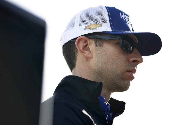 AVONDALE, ARIZONA - NOVEMBER 07: Crew chief Cliff Daniels, of the #5 HendrickCars.com Chevrolet, looks on in the garage area prior to the NASCAR Cup Series Championship at Phoenix Raceway on November 07, 2021 in Avondale, Arizona. (Photo by Jared C. Tilton/Getty Images) | Getty Images