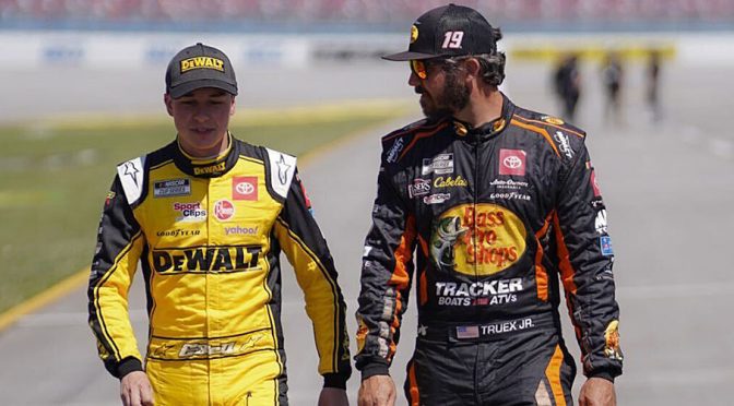 Christopher Bell lands Busch Light Pole, leads 1-2 JGR sweep in Talladega qualifying