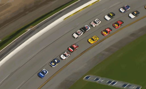 This late block by Ross Chastain made us a little nervous.