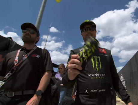 Just a light tap. Not a lot of those at Talladega.