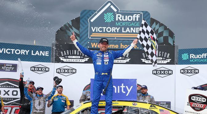 Justin Allgaier snaps 34-race winless streak with another Darlington victory