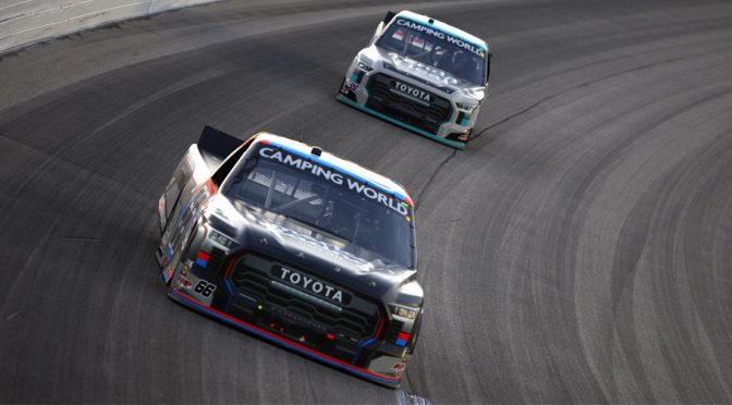 Featured image for Ty Majeski motivated, ecstatic after earning career-best finish at Kansas