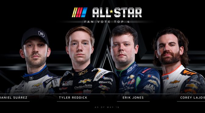 Fan Vote for All-Star Race heads into final stretch; see latest top four