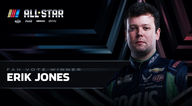 Erik Jones wins Fan Vote for 2022 All-Star Race at Texas