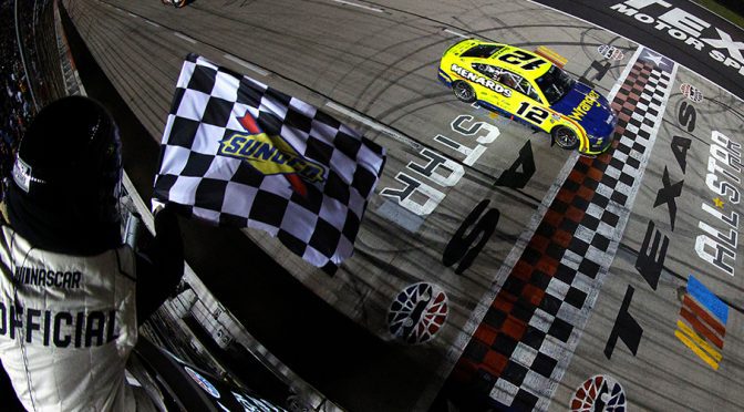 Ryan Blaney roars to first All-Star Race victory at Texas
