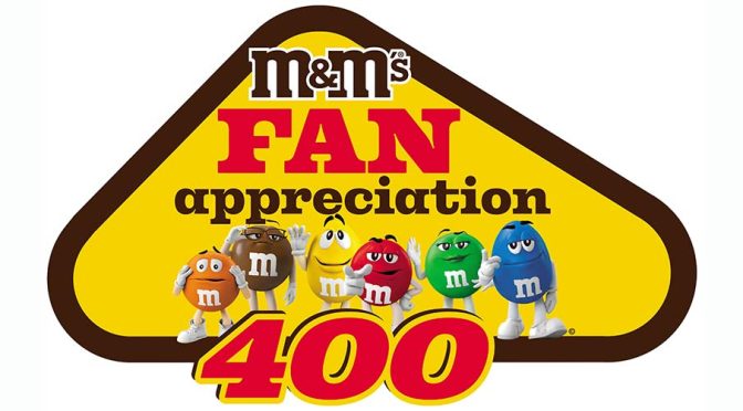 M&M’S to sponsor Cup Series race at Pocono Raceway