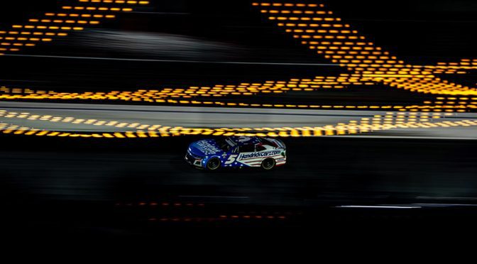 Daniels’ halftime speech sparks Larson, No. 5 team in Coca-Cola 600