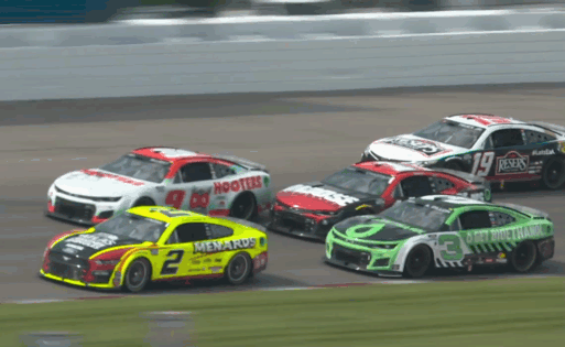 Ross Chastain has found himself in the middle of quite a few incidents in this inaugural Gateway race.